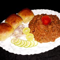 A picture of Pav bhaji.
