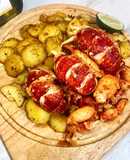 Tôm Hùm Sốt Bơ & Hương Thảo 🦞 🥔 🍋 🧈