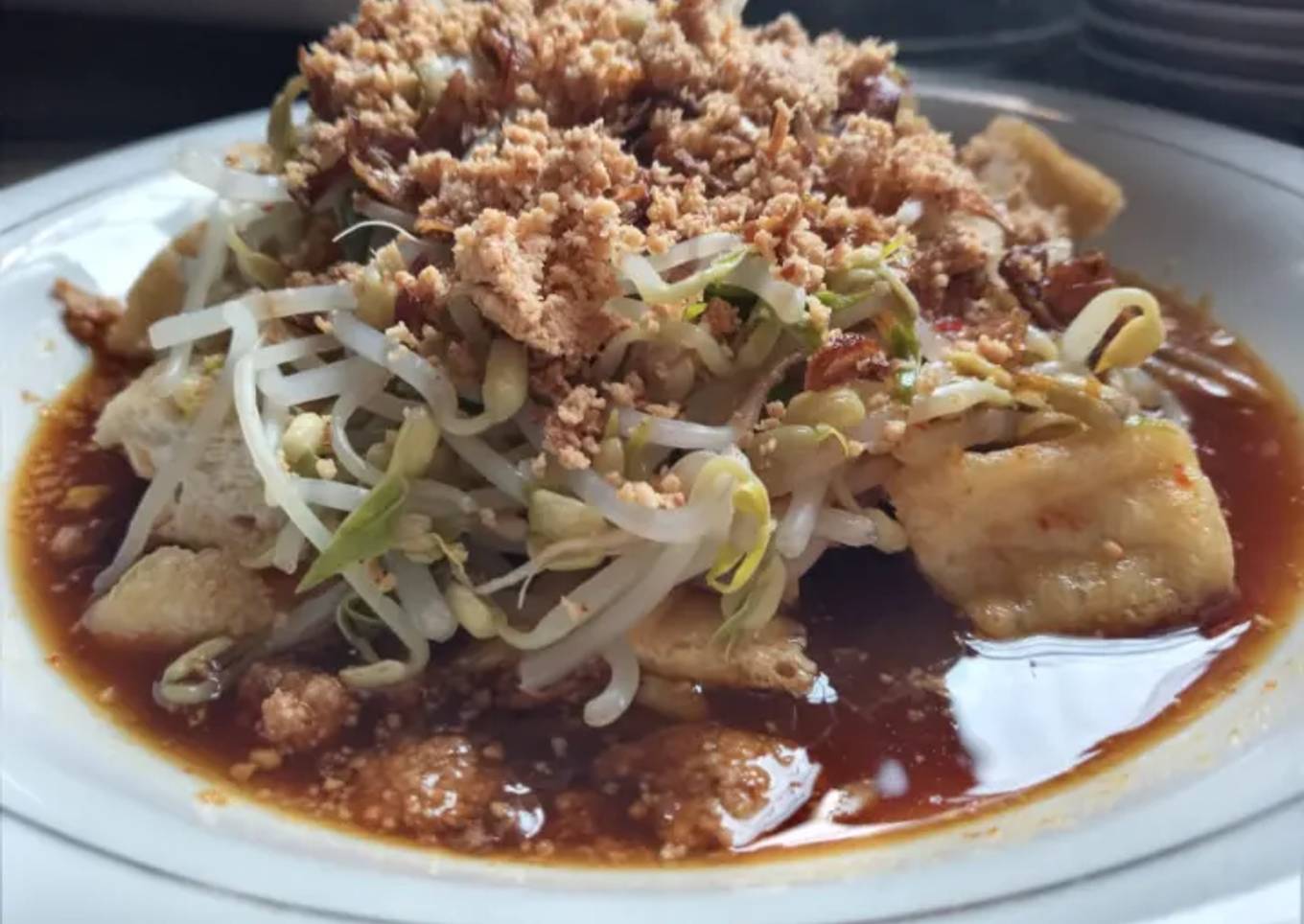 Tahu goreng Medan