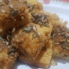 Mixed Seeds dessert slices A picture of Mixed Seeds dessert slices.