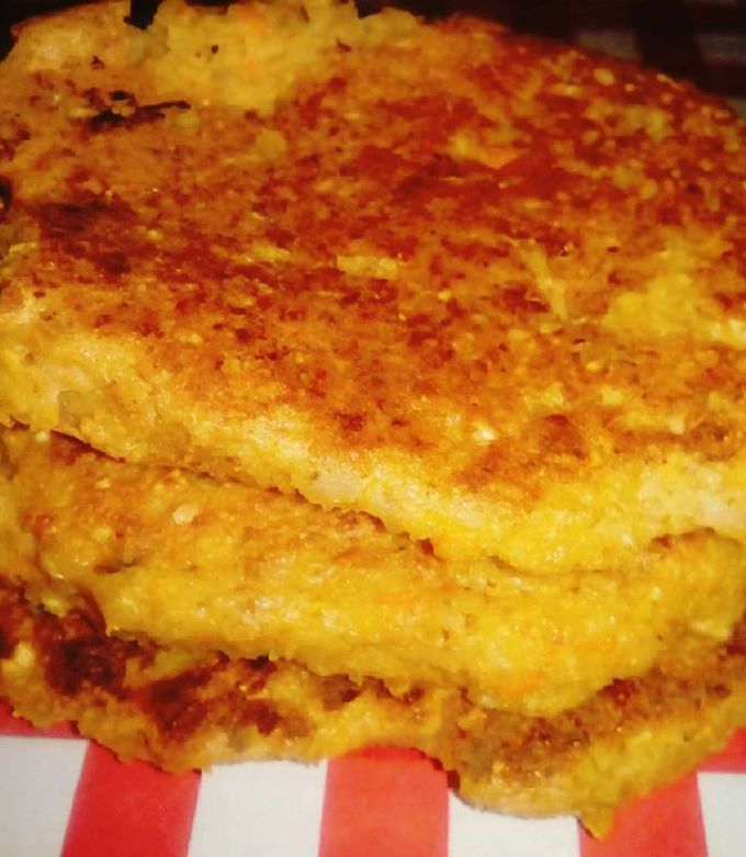 Una foto de Mini hamburguesas de arroz con de todo! 😀👏👏