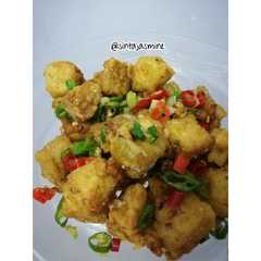A picture of Tahu tempe crispy tumis.