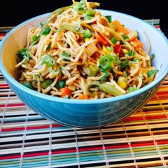Vegetable Lo mein A picture of Vegetable Lo mein.