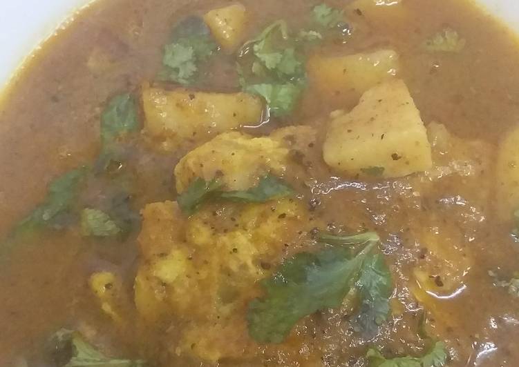 Wednesday Fresh Omelet curry