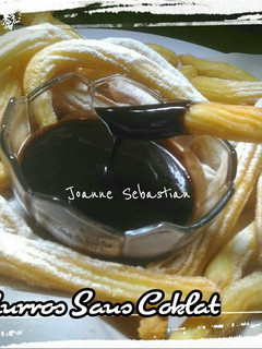 Foto resep Churros Saus Coklat