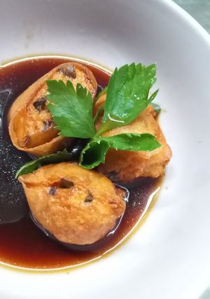 Foto resep Gohyong ayam udang