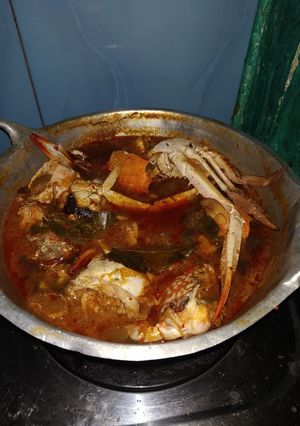 Foto resep Rajungan saos padang