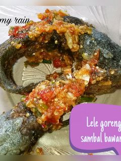 Foto resep Lele Goreng sambal bawang