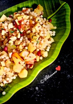 চটপটা সাবুদানা খিচুড়ি(chatpata sabudana khichdi recipe in Bengali) রেসিপির প্রধান ছবি