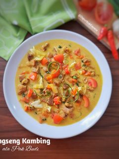 Foto resep 841. Tongseng Kambing ala Pak Budi