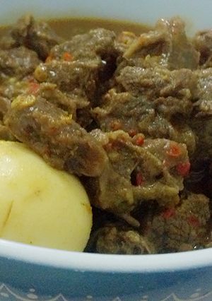 Foto resep gulai iga sapi