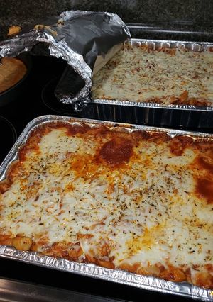 A picture of Baked Rotini.