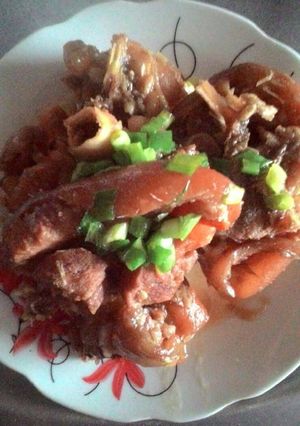 Hình của món Chân giò hầm nước cốt dừa.
