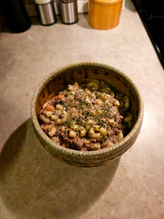 A picture of Homemade Hamburger Helper.