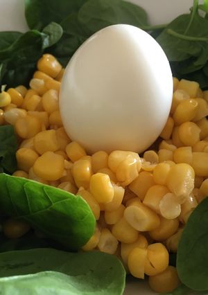 Una foto de Ensalada del huerto