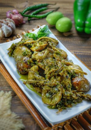 Foto resep Jengkol Teri Sambal Ijo