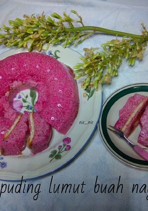 Foto resep Puding lumut buah naga