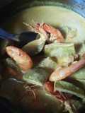 แกงคั่วสะตอกับกุ้งแบบใต้ๆ