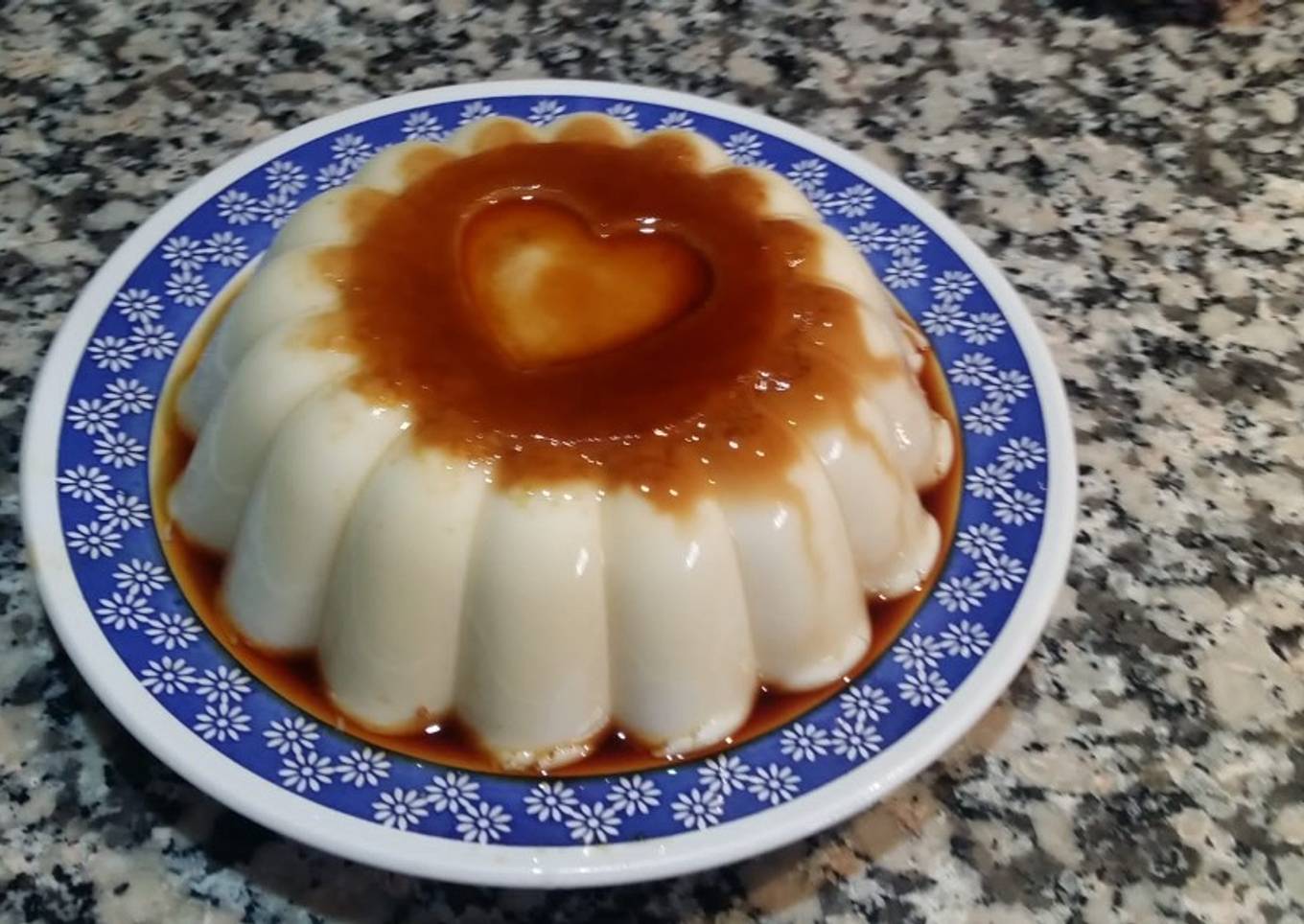 Flan de coco