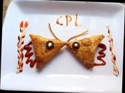 A picture of cheese samosa