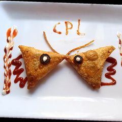 A picture of Cheesy bite samosa.