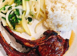 Hình của món Sườn cừu nướng đơn giản mà ngon🤤.