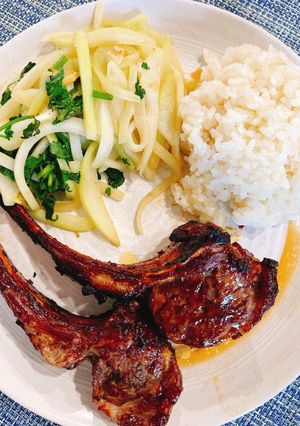 Hình của món Sườn cừu nướng đơn giản mà ngon🤤.