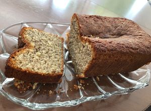 Una foto de Budín de Avellanas