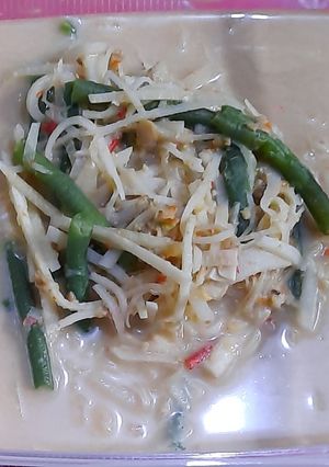 Foto resep Lodeh Rebung Pedas Kuah Santan Segar
