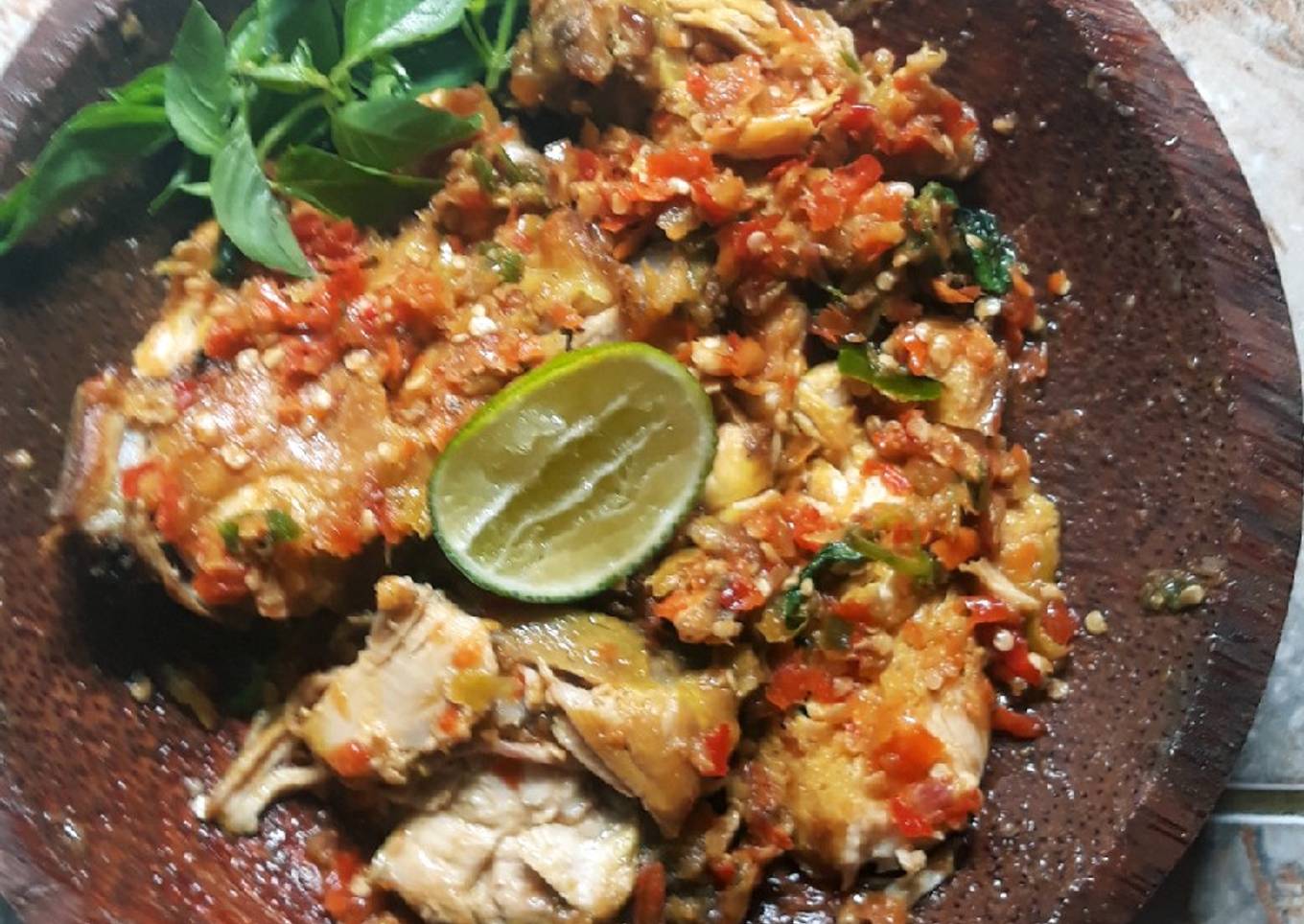 Ayam geprek