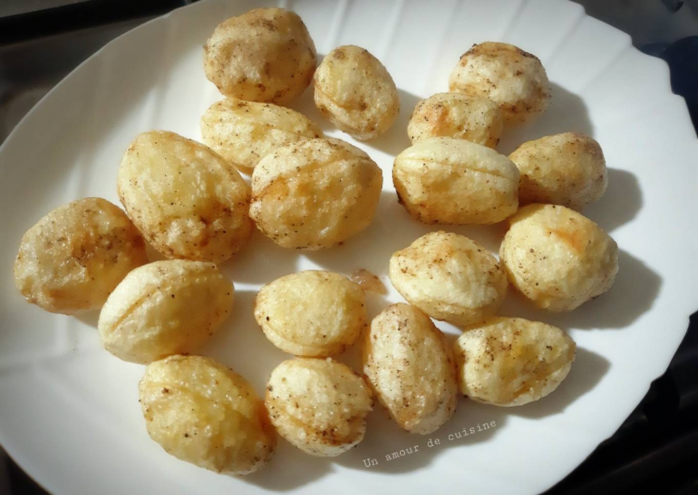 Pomme de terre frites aux sel et poivre 🍴