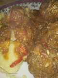 Albóndigas con puré