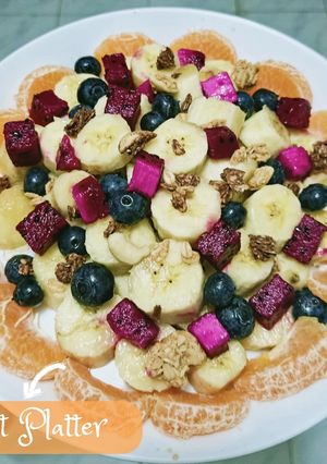 Foto resep (takjil sehat) Fruit Platter
