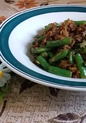 Foto resep Tumis Kering Buncis Express #menusahur