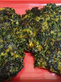 Una foto de Buñuelos de acelga al horno, sin harina