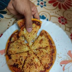 A picture of Margarita pizza.
