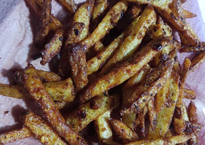 Recipe of Mario Batali Masala fries 🍟
