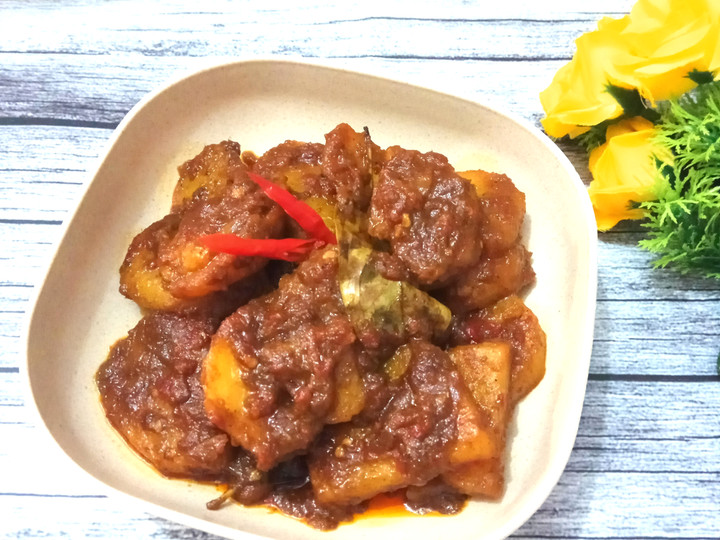 Ternyata ini lho! Resep memasak Rendang Kentang Bumbu Instant dijamin sedap