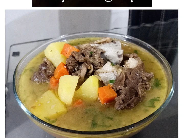 Cara Mudah Menyiapkan Resep Sop Tulang Sapi yang Bikin Ngiler Anti Ribet, Bisa Manjain Lidah