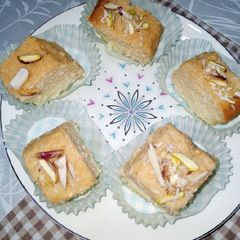 A picture of Coconut Squares.