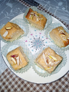 A picture of Coconut Squares.