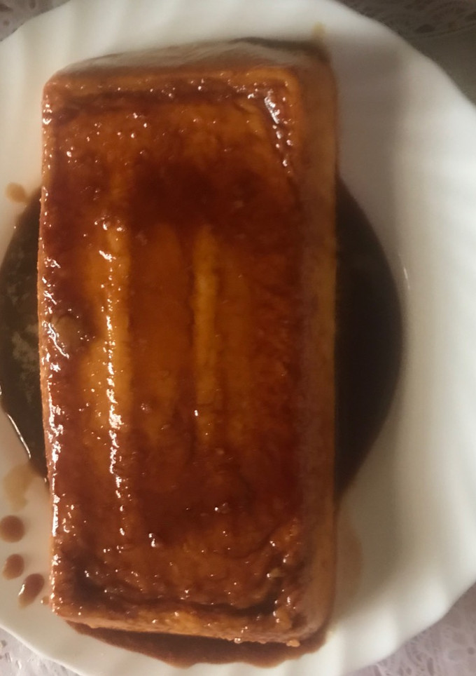 Una foto de Flan de coco rápido