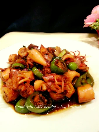 Cara Simple Membikin Resep  Cumi Asin pedas manis yang Bikin Ngiler, Enak