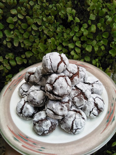 Foto resep Chocolate Crinkle Cookies