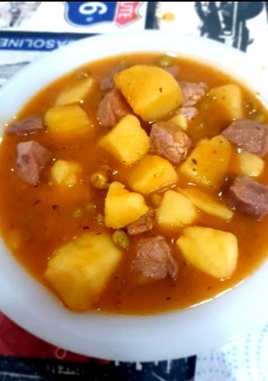 Una foto de Estofado de pavo 🍲