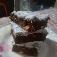 A picture of Five-Ingredient, Super-Easy Brownies.