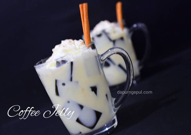 Resep Coffee Jelly (Minuman seger buat Summer) yang Enak
