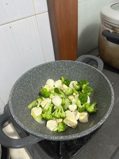 Foto resep Ca brokoli tahu baso ikan ala fe