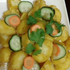 A picture of Steamed Potatoes.