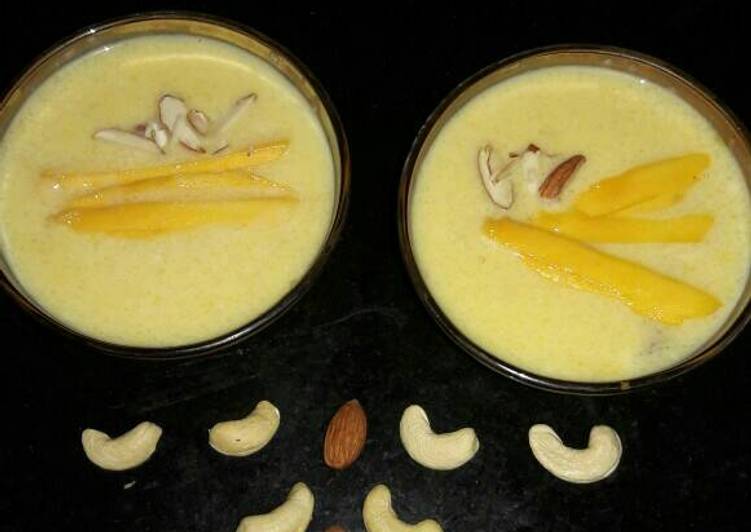 Recipe of Award-winning Mango phirni